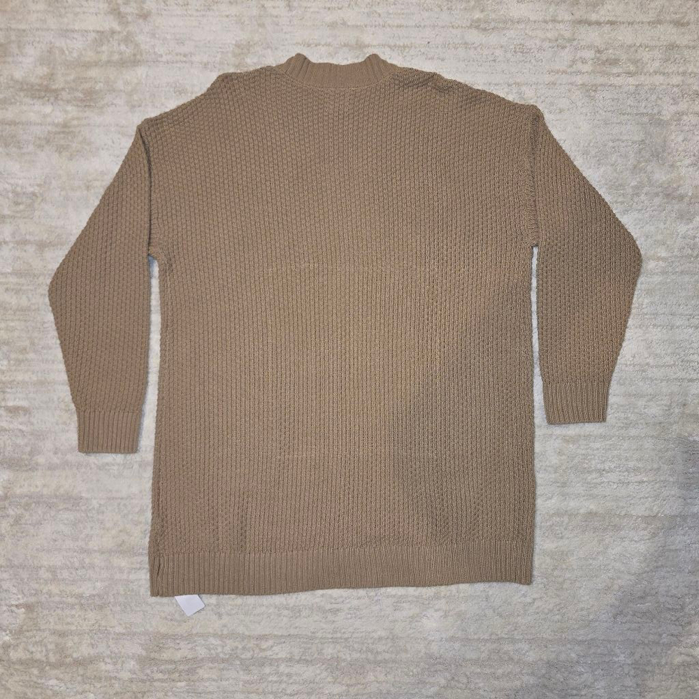 Women's GAP Taupe Longline Cardigan XL - Picture 7 of 7